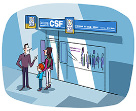 Agence CSF Guadeloupe : en image