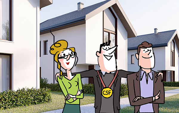 Groupe CSF : votre projet immobilier commence ici : simulez votre prêt, évaluez votre capacité et rencontrons-nous pour en discuter !
