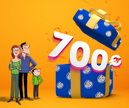 À l’occasion de ses 70 ans, le CSF vous offre 700€* pour votre projet immo