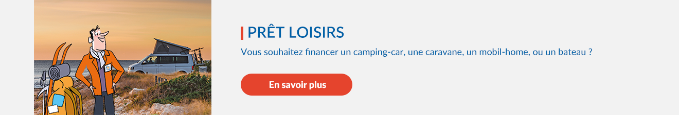 Financez l’achat d’un camping-car, d’un mobil-home ou d'un bateau
