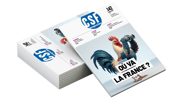 Le magazine de l'association du Crédit Social des Fonctionnaires