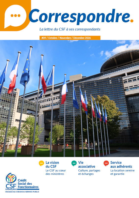Lettre du président aux correspondants du Crédit Social des Fonctionnaires