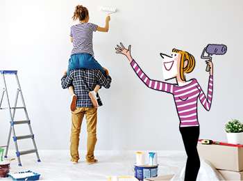 Cécile et Martin aimeraient faire des travaux dans leur maison
