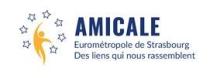 Bénéficiaires de l'Amicale de l'Eurométropôle de Strasbourg