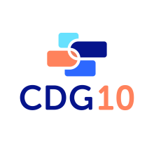 Logo CDG10 Logo CDG10