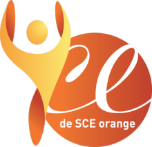 Logo CE de SCE Orange Logo CE de SCE Orange