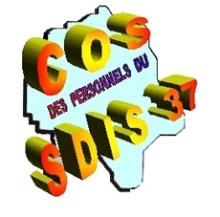 Logo COS SDIS 37 Logo COS SDIS 37