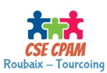 Logo CSE CPAM ROUBAIX TOURCOING Logo CSE CPAM ROUBAIX TOURCOING