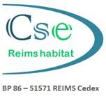 Logo CSE de Reims habitat Logo CSE de Reims habitat