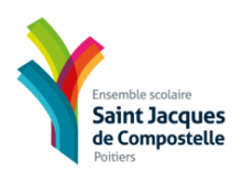 Logo Lycée Saint Jacques de Compostelle Logo Lycée Saint Jacques de Compostelle