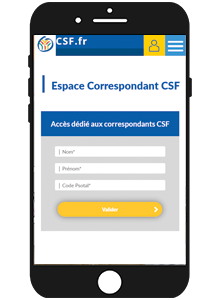 Correspondant : accédez à votre espace personnel